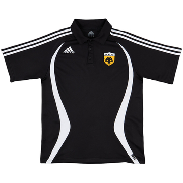 2006-07 AEK Athens adidas Polo Shirt - 8/10 - (M/L)