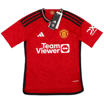 2023-24 Manchester United Home Shirt (S.Boys)