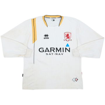 2007-08 Middlesbrough Away L/S Shirt #10 - 7/10 - (M)