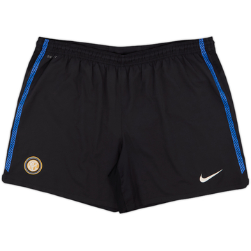 2010-11 Inter Milan Home Shorts - 8/10 - (XL)