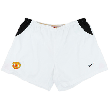 2002-04 Manchester United Home Shorts - 7/10 - (XL)