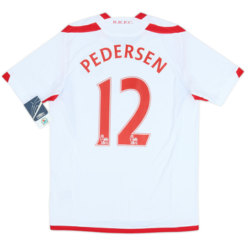 2009-10 Blackburn Away Shirt Pedersen #12 (S)