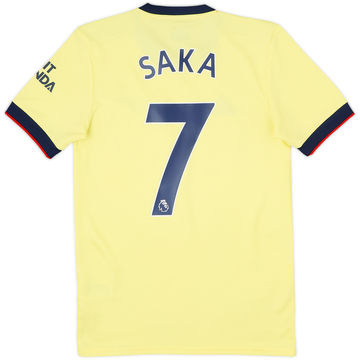 2021-22 Arsenal Away Shirt Saka #7 - 6/10 - (XS)