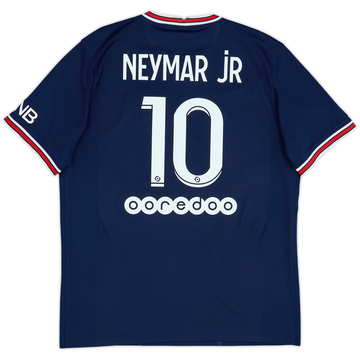 2021-22 Paris Saint-Germain Home Shirt Neymar Jr #10 - 6/10 - (L)
