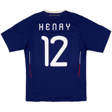 2009-10 France Home Shirt Henry #12 - 6/10 - (L)