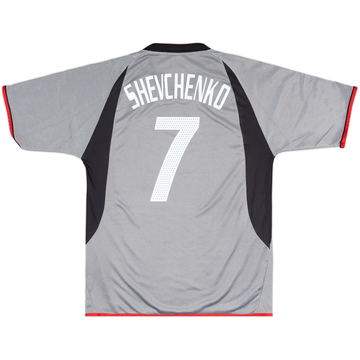 2003-04 AC Milan Third Shirt Shevchenko #7 - 5/10 - (XXL)