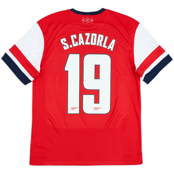 2012-14 Arsenal Home Shirt S.Cazorla #19