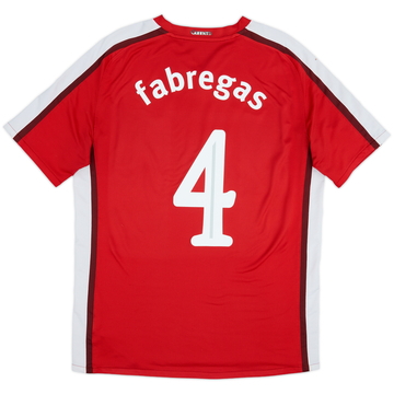 2008-10 Arsenal Home Shirt Fabregas #4 - 5/10 - (L)
