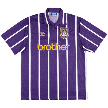 1993-94 Manchester City Away Shirt - 6/10 - (XL)