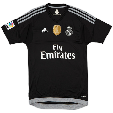 2015-16 Real Madrid GK S/S Shirt - 6/10 - (S)