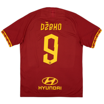 2019-20 Roma Home Shirt Dzeko #9 - 8/10 - (M)