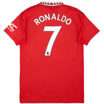 2022-23 Manchester United Home Shirt Ronaldo #7 - 6/10 - (M)