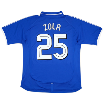 2001-03 Chelsea Home Shirt Zola #25 - 7/10 - (L)