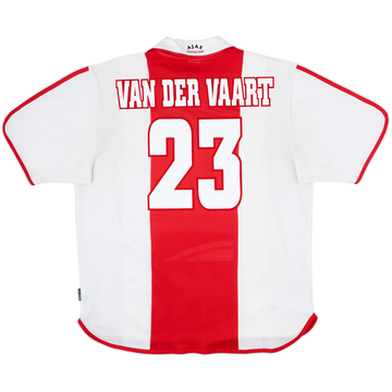 2000-01 Ajax Centenary Home Shirt Van Der Vaart #23 - 7/10 - (XL)