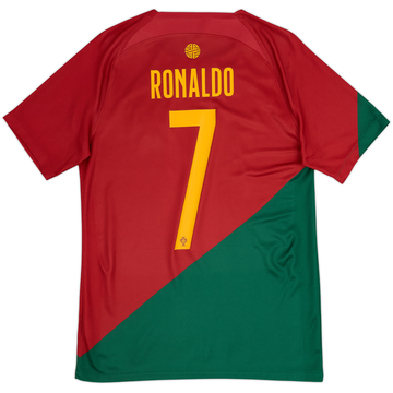 2022-23 Portugal Home Shirt Ronaldo #7 - 8/10 - (S)
