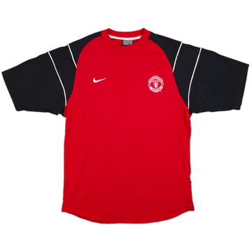2002-03 Manchester United Nike Cotton Tee - 6/10 - (S)