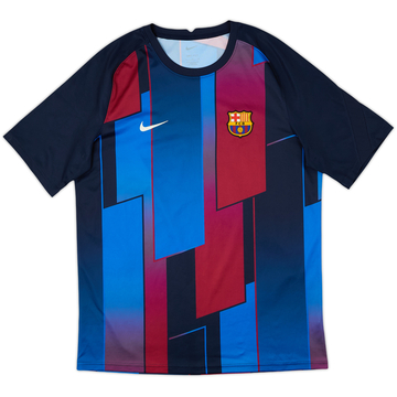 2021-22 Barcelona Nike Training Shirt - 9/10 - (L)