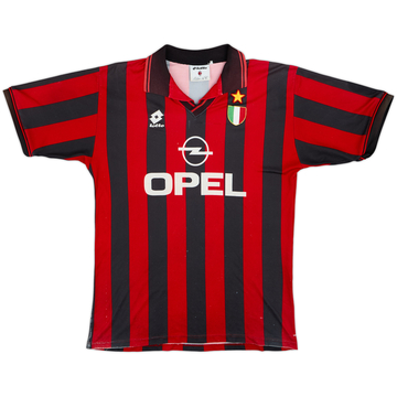 1996-97 AC Milan Home Shirt - 5/10 - (L)