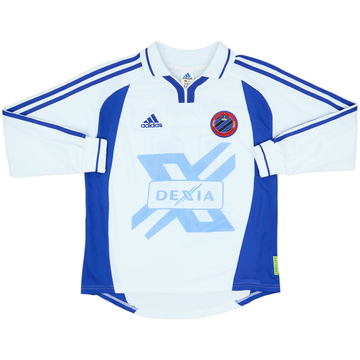 2000-02 Club Brugge Away L/S Shirt #11 - 5/10 - (13-14 Years)