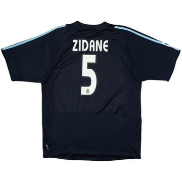2003-04 Real Madrid Away Shirt Zidane #5 - 6/10 - (L)