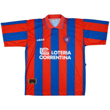 1996-97 CA Huracan Corrientes Match Issue Home Shirt #5