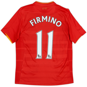 2016-17 Liverpool Home Shirt Firmino #11 - 7/10 - (15-16 Years)