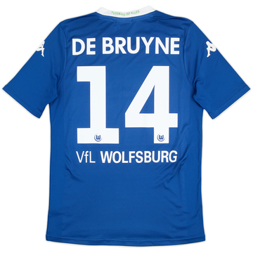 2014-15 Wolfsburg Third Shirt De Bruyne #14 - 7/10 - (S)