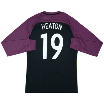 2016 England Player Issue GK Shirt Heaton #19