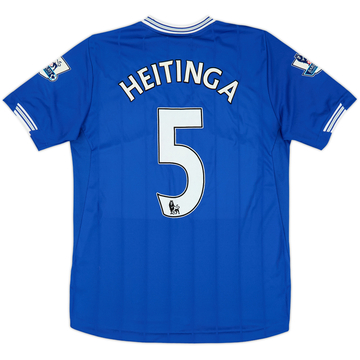 2009-10 Everton Home Shirt Heitinga #5 - 8/10 - (M)