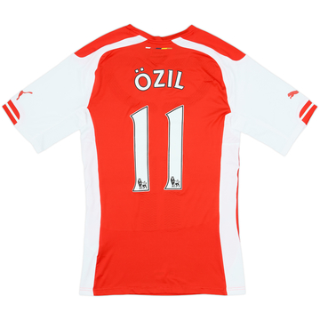 2014-15 Arsenal Player Issue (ACTV Fit) Home Shirt Ozil #11 (L)