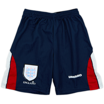 1997-99 England Home Shorts - 8/10 - (Y)