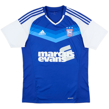 2016-17 Ipswich Home Shirt - 9/10 - (M)