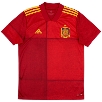 2020-21 Spain Home Shirt - 10/10 - (M)