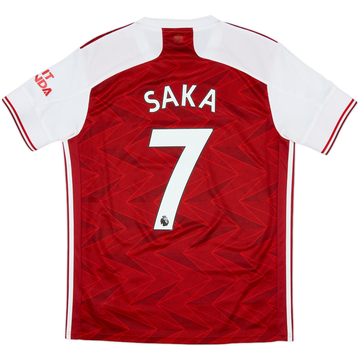 2020-21 Arsenal Home Shirt Saka #7
