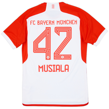 2023-24 Bayern Munich Home Shirt Musiala #42 - 10/10 - (S)