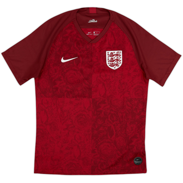 2019 England Lionesses Away Shirt - 8/10 - (Men's M)