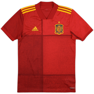 2020-21 Spain Home Shirt - 9/10 - (S)