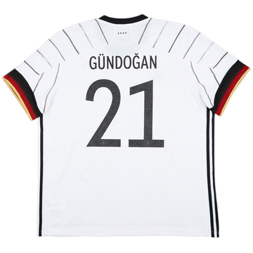 2020-21 Germany Home Shirt Gundogan #21 - 9/10 - (XXL)