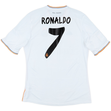 2013-14 Real Madrid Home Shirt Ronaldo #7 - 5/10 - (L)