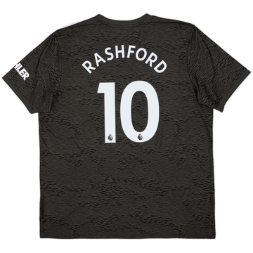 2020-21 Manchester United Away Shirt Rashford #10 - 10/10 - (XXL)