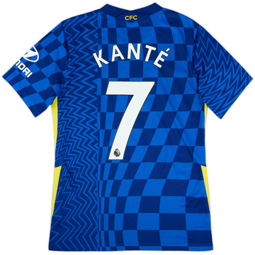 2021-22 Chelsea Home Shirt Kante #7 - 8/10 - (S)