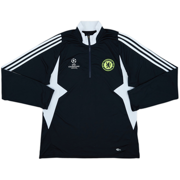 2007-08 Chelsea adidas CL 1/4 Zip Drill Top - 7/10 - (L)