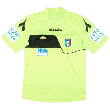 2018-19 Italy Diadora Referee Shirt - 9/10 - (S)