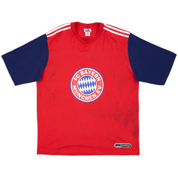 1999-00 Bayern Munich adidas Graphic Tee - 5/10 - (XL)