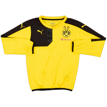 2015-16 Borussia Dortmund Puma Sweat Top - 6/10 - (L.Boys)