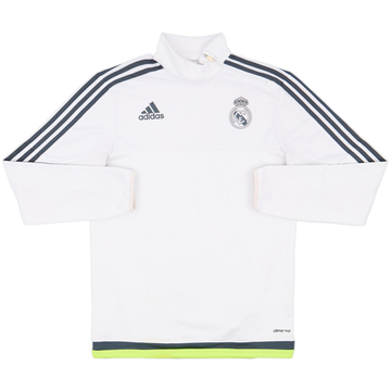 2015-16 Real Madrid adidas 1/4 Zip Training Top - 7/10 - (S)