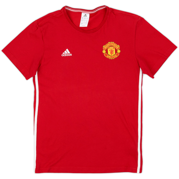 2016-17 Manchester United adidas Cotton Tee - 10/10 - (S)
