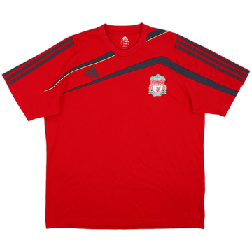 2009-10 Liverpool adidas Leisure Tee - 8/10 - (L)