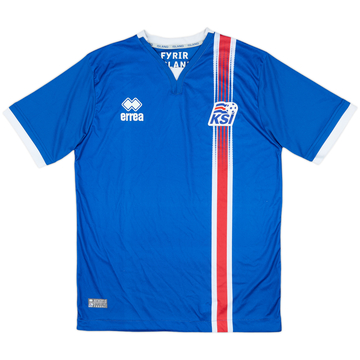 2016-18 Iceland Home Shirt - 8/10 - (M)
