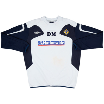 2008-09 Northern Ireland Staff Issue Umbro Sweat Top DM - 5/10 - (XL)